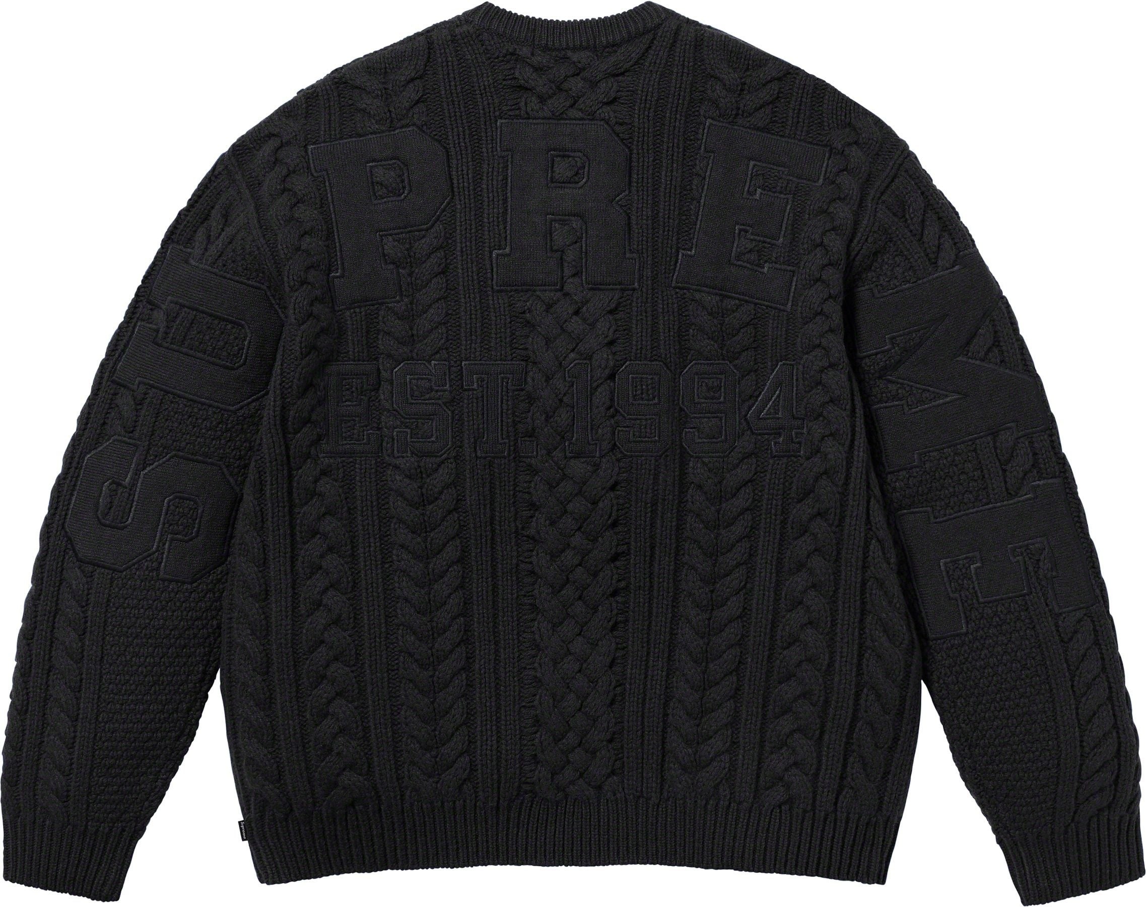 Appliqué Cable Knit Sweater view 19